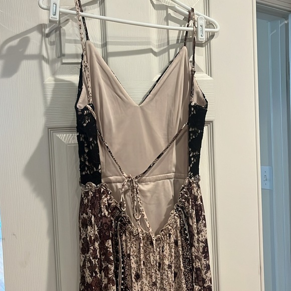 Soieblu Backless Boho Maxi Dress M - Picture 4 of 7